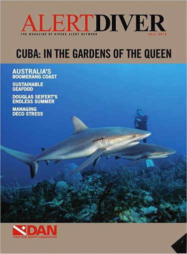 Cover of the Alert Diver Summer 2017 issue