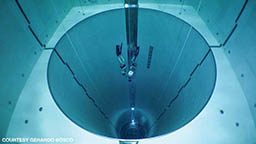 The Y-40 Deep Joy in Padova, Italy — the world’s deepest swimming pool