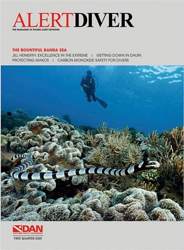 Cover of the Alert Diver First Quarter 2020 issue