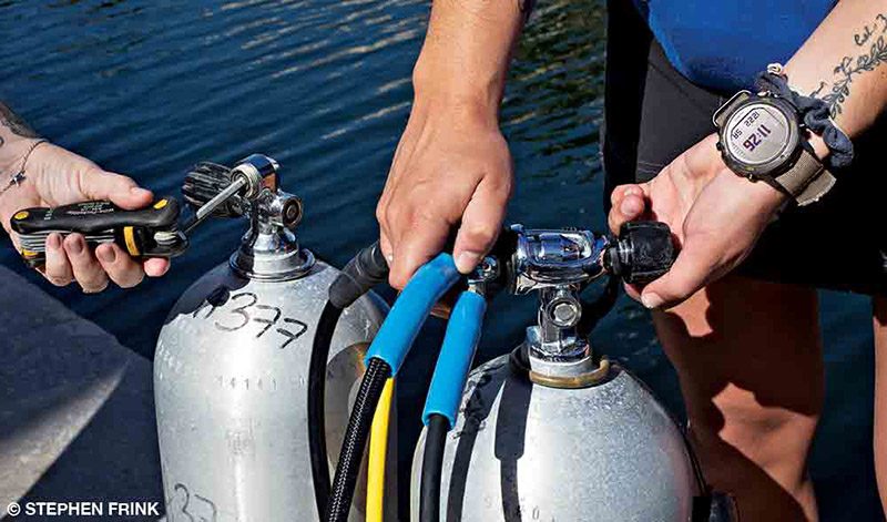 DIN to Yoke inserts for scuba tank Valves - Scuba Gaskets