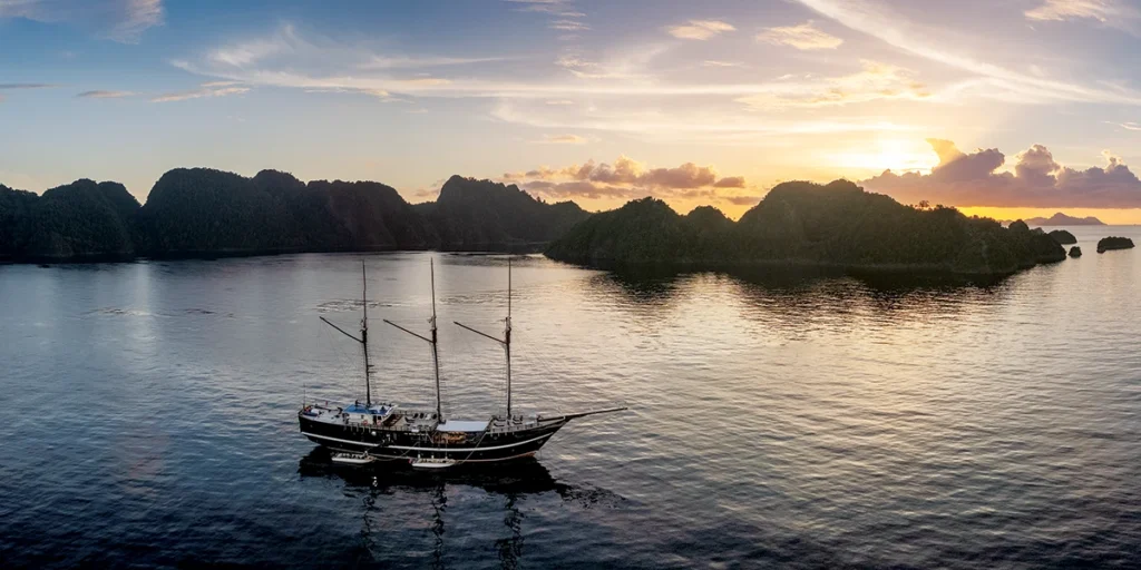 Remote diving destination