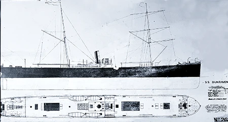 The shipbuilder’s renderings of the Dunraven