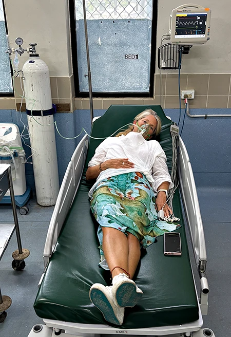 Allen receives treatment