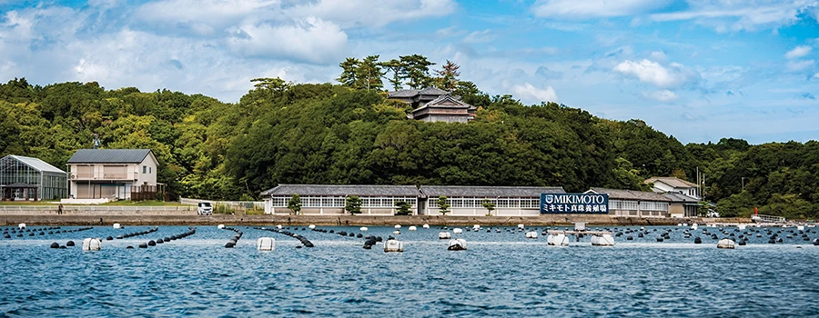 Ago Bay is home to an artificial pearl farm.