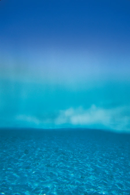 Maldives sky and sea