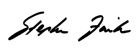 Stephen Frink signature