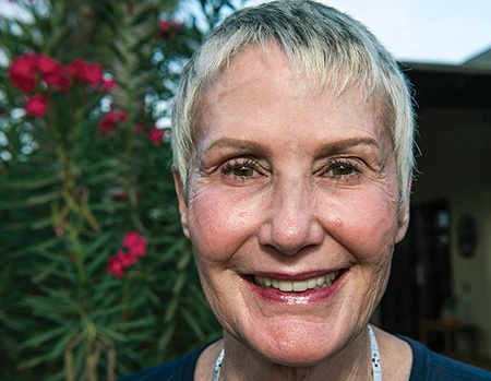 With careful surgical repair and follow-up care, McCombie’s healing was strong enough that she returned to diving 30 days later.