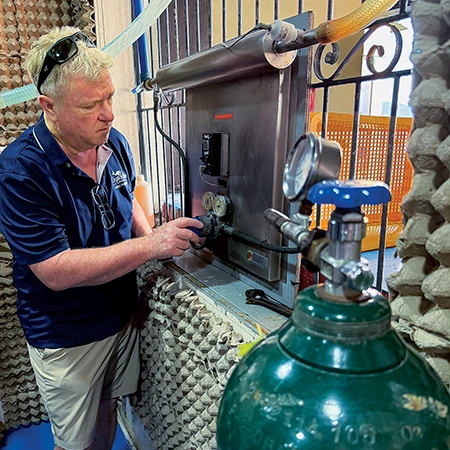 Gas blending